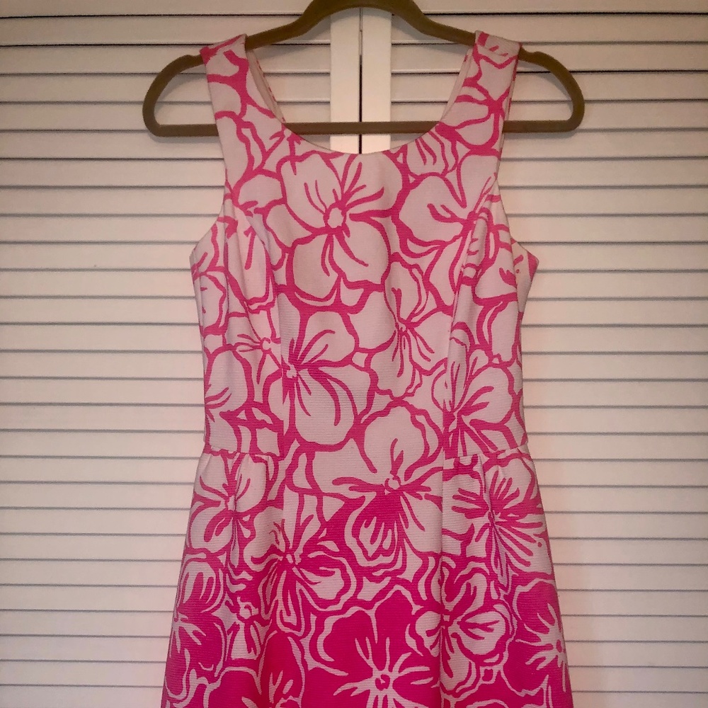 Lilly Pulitzer - Pink and White Flower Dress